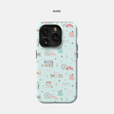 Aqua Quilt Fair - iPhone 15 Pro Case